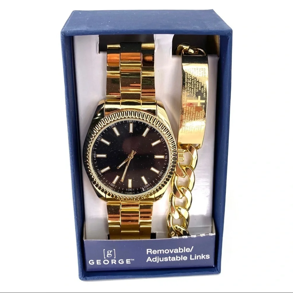Time & Tru Women's Watch and George Men's Watch